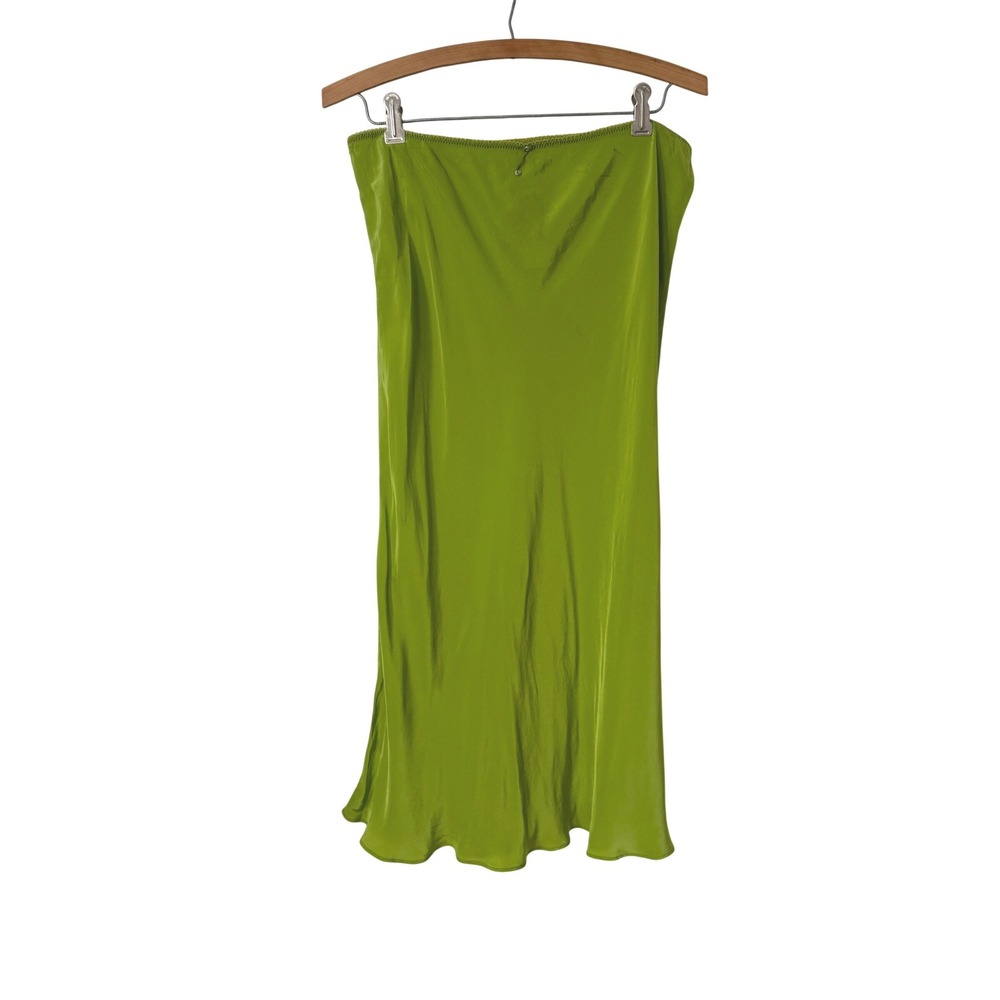 J crew collection green skirt slip NWT M - Picture 2 of 7